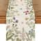 Spring Daisy Linen Table Runner 0