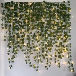 led ivy vine garland string lights