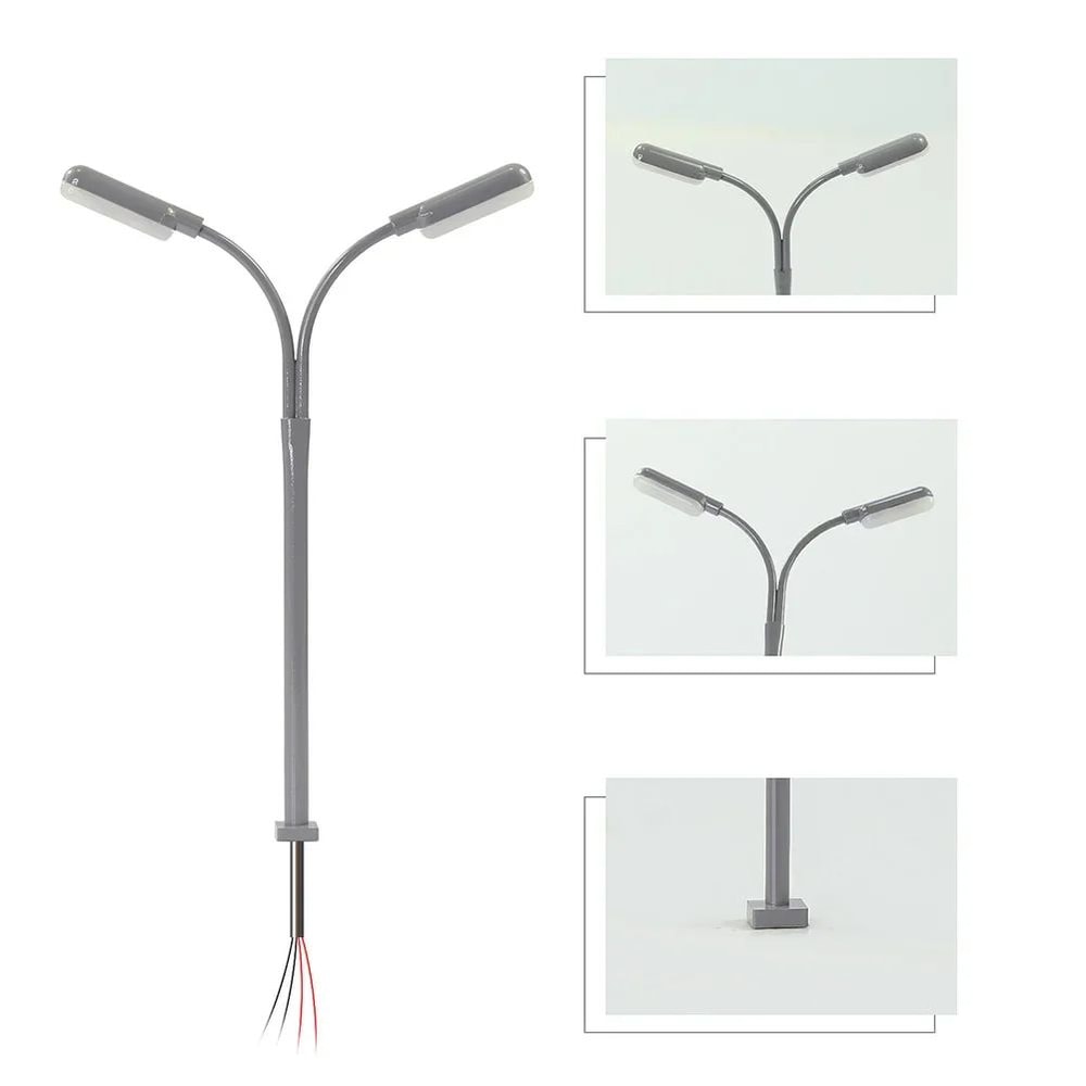 Mini LED Street Lamp Model Set 6