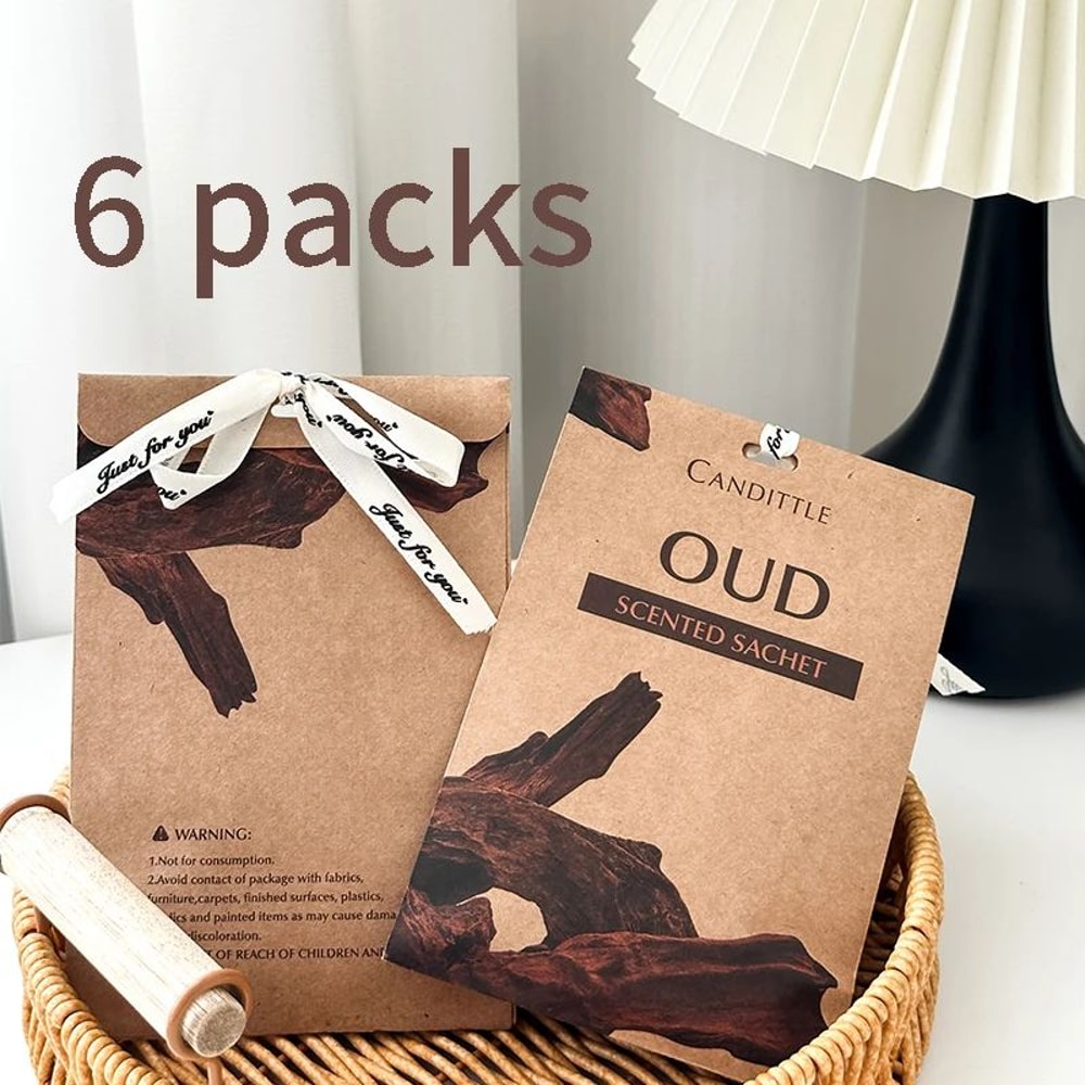 6 Pack Scented Sachet Aroma Bags Set 14