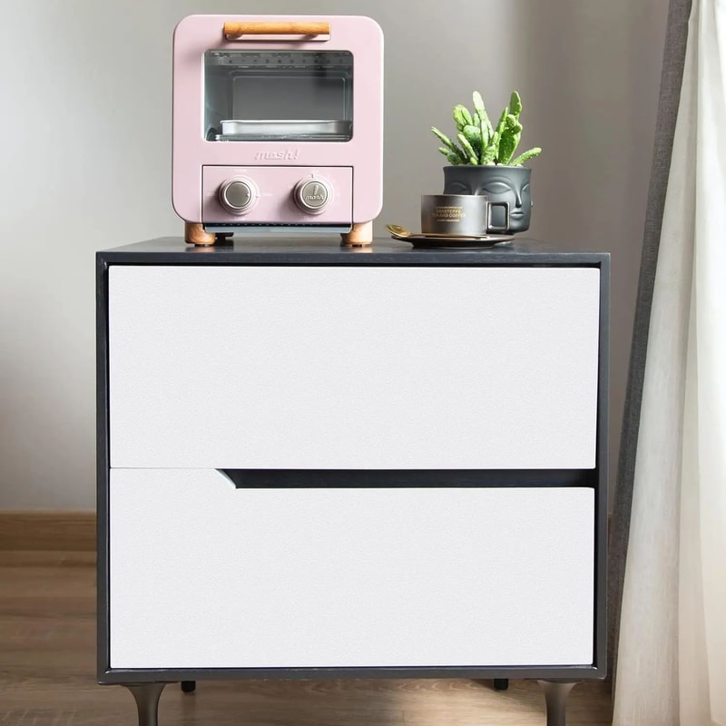 Waterproof Matte White Self Adhesive Wallpaper 9