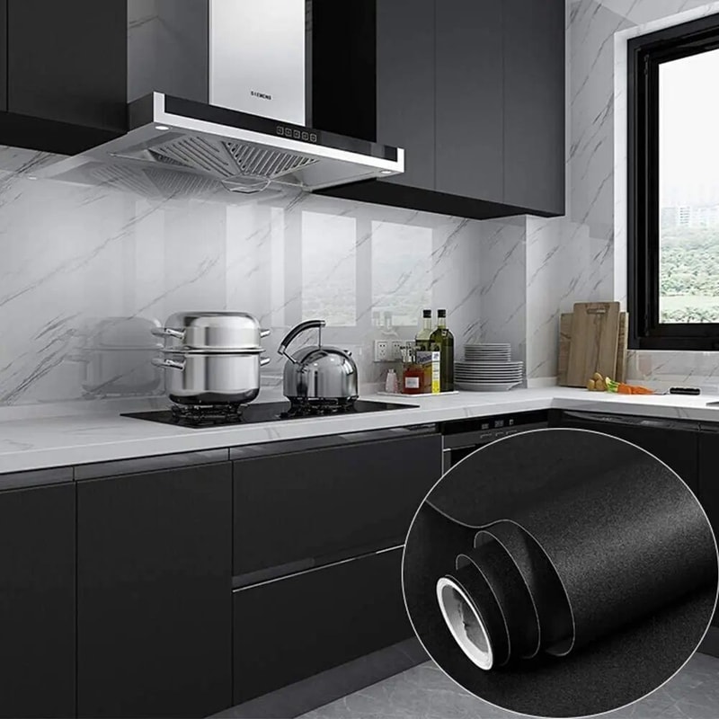 Waterproof Matte White Self Adhesive Wallpaper 11