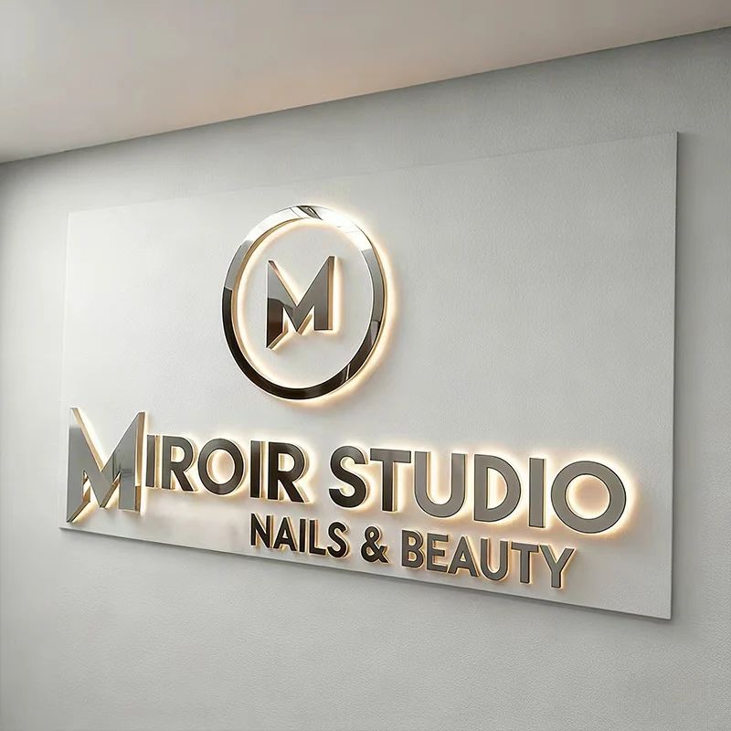 Custom 3D Backlit LED Business Sign 1