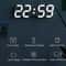 3D LED Digital Wall Clock With Night Glow 6