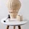 Rattan Hot Air Balloon Wall Hanging Decor 8
