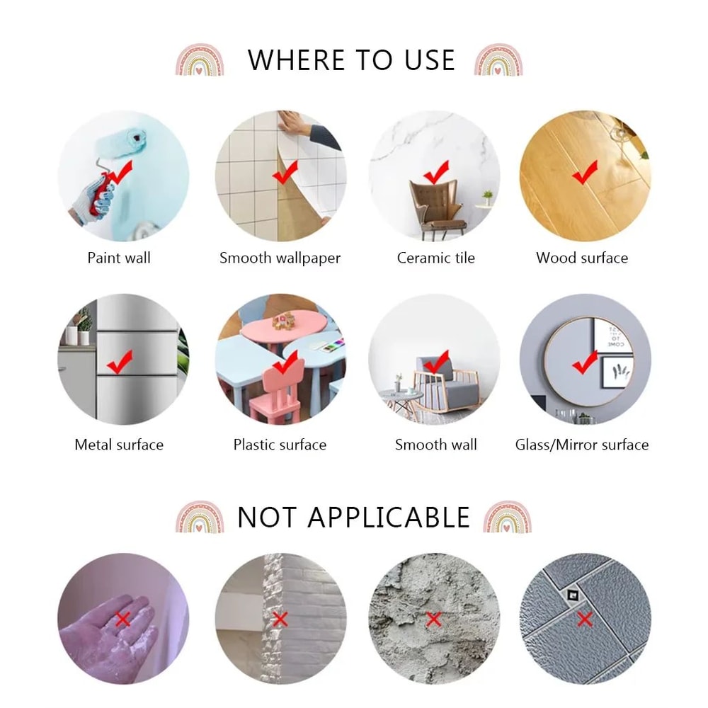 Boho Teddy Bear Balloon Wall Sticker Decal 6