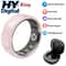 NFC Ceramic Smart Ring LED Gesture Control Health Sport Tracker 1