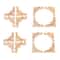 16pcs Wooden Carved Applique Decor For Furniture And Walls 3