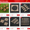 16pcs Wooden Carved Applique Decor For Furniture And Walls 6