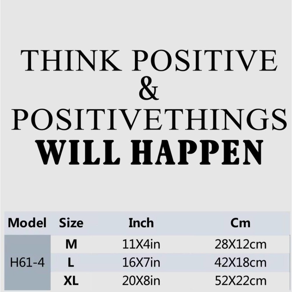 Inspirational Phrase Wall Sticker For Home Decor 9