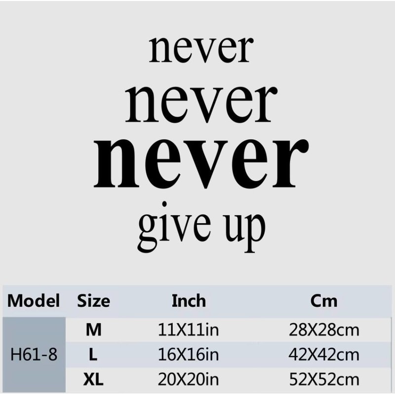 Inspirational Phrase Wall Sticker For Home Decor 14