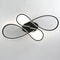 Modern Black LED Ceiling Chandelier Light Fixture 3