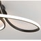 Modern Black LED Ceiling Chandelier Light Fixture 9