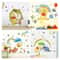 Cartoon Bear Wall Sticker For Kids Room Decoration 0