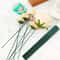 Bendable Artificial Flower Stems With Floral Tape Set 8