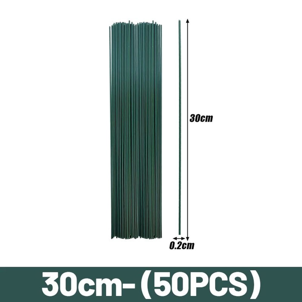 Bendable Artificial Flower Stems With Floral Tape Set 11