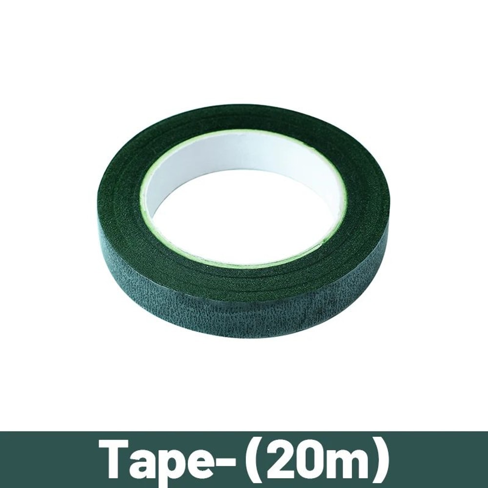 Bendable Artificial Flower Stems With Floral Tape Set 10