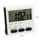 Curved LED Mirror Alarm Clock With Large Display 7