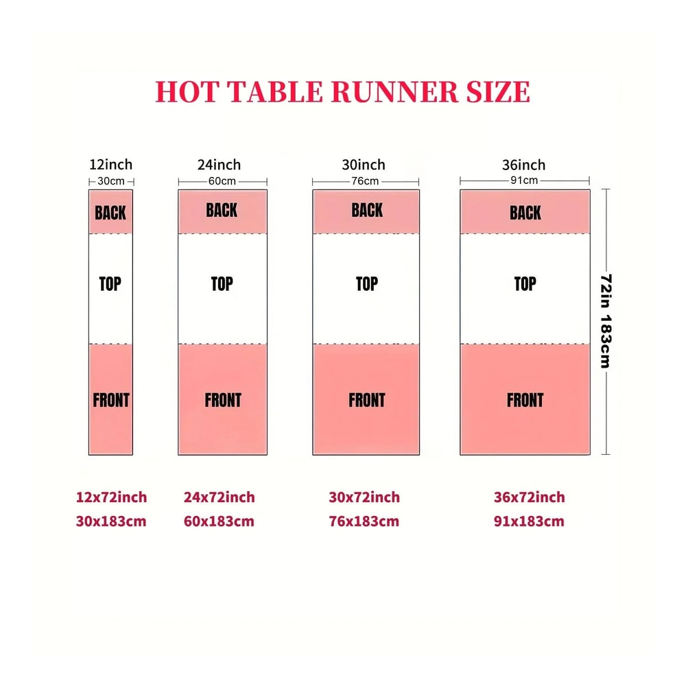 Custom Table Runner For All Occasion Decor 7