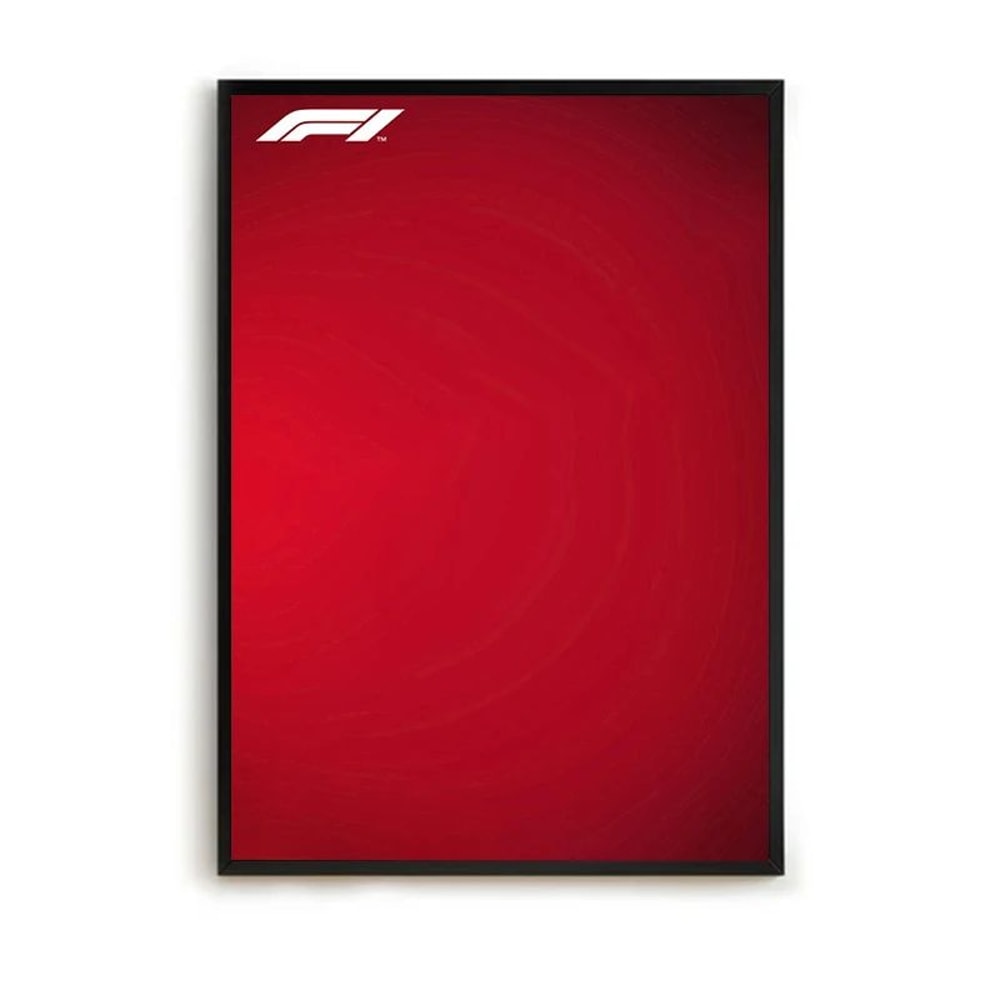 Minimalist Formula 1 Canvas Poster Wall Art 3