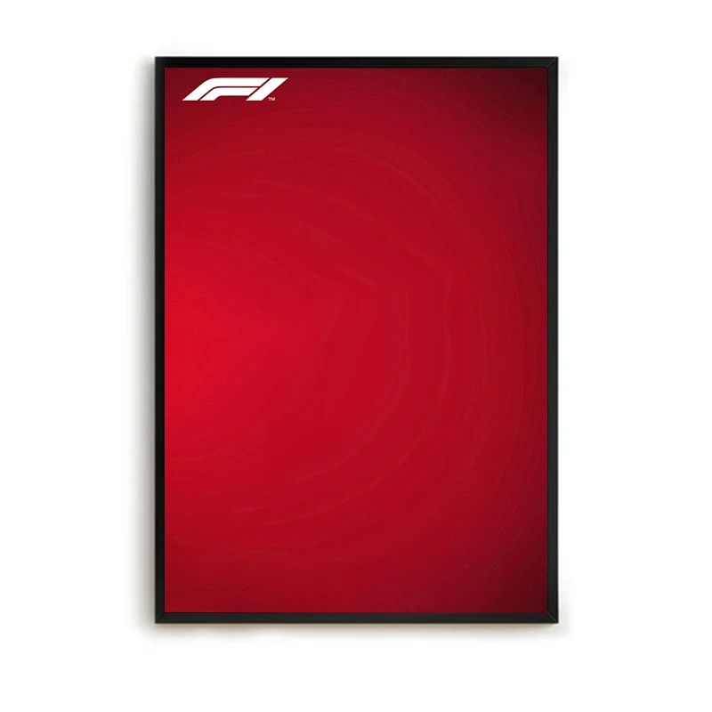 Minimalist Formula 1 Canvas Poster Wall Art 3