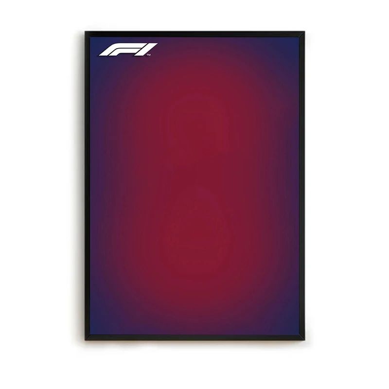 Minimalist Formula 1 Canvas Poster Wall Art 4