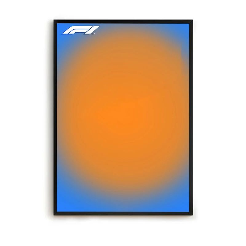 Minimalist Formula 1 Canvas Poster Wall Art 5