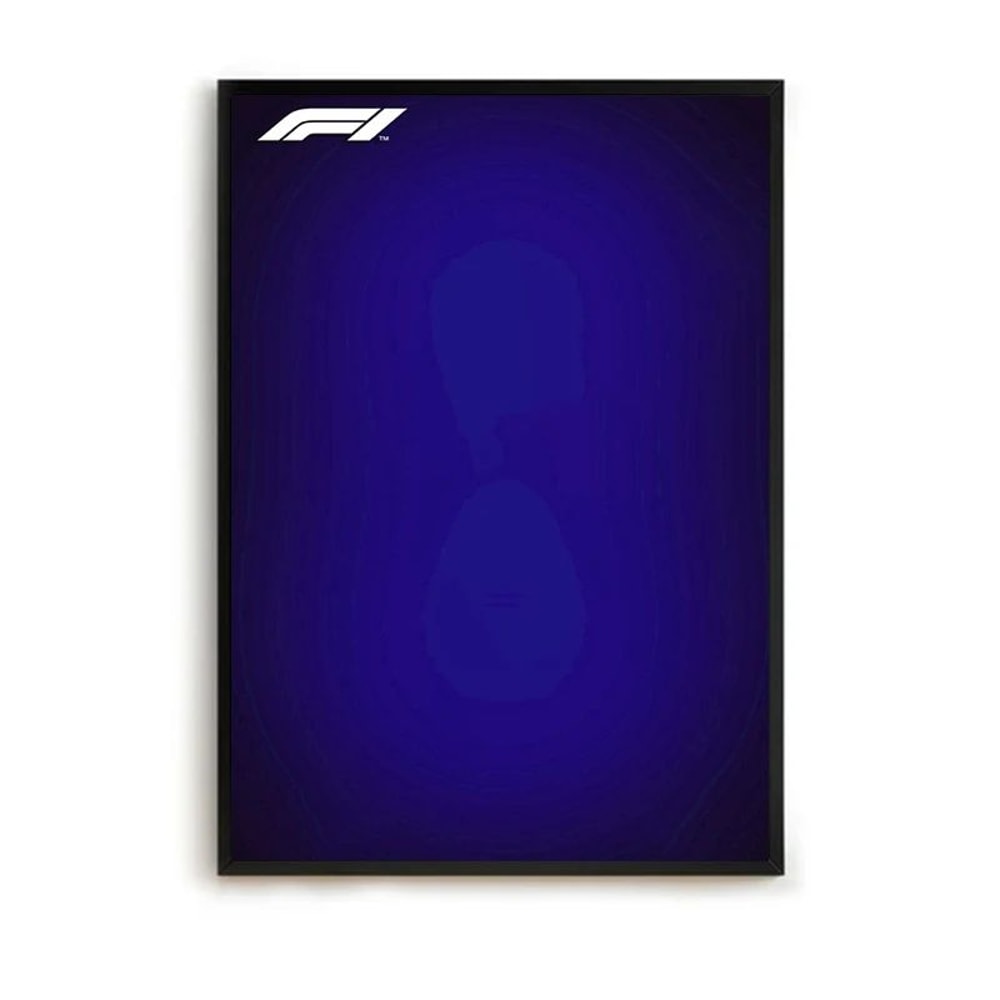 Minimalist Formula 1 Canvas Poster Wall Art 6