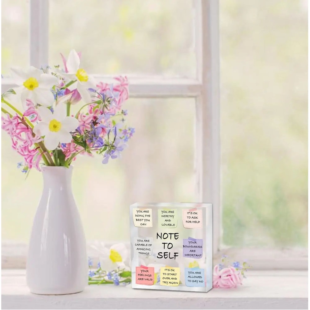 Inspirational Mental Health Desk Sign Decor 1