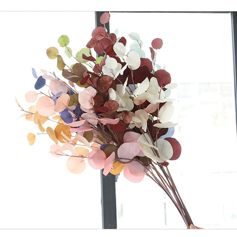 Artificial Eucalyptus Long Stem Greenery Decor 1