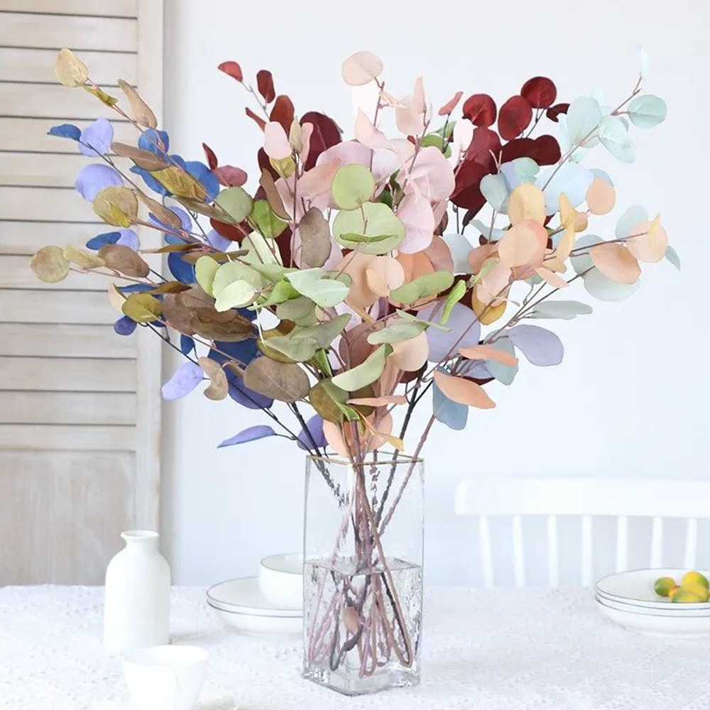 Artificial Eucalyptus Long Stem Greenery Decor 2
