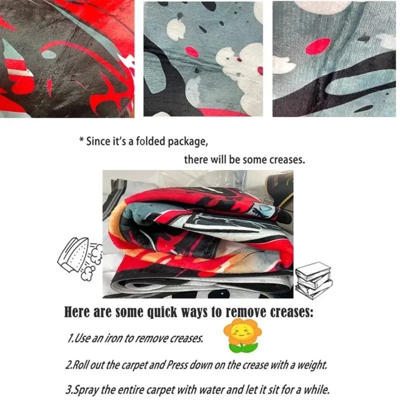 3D Basketball Round Flannel Rug 5