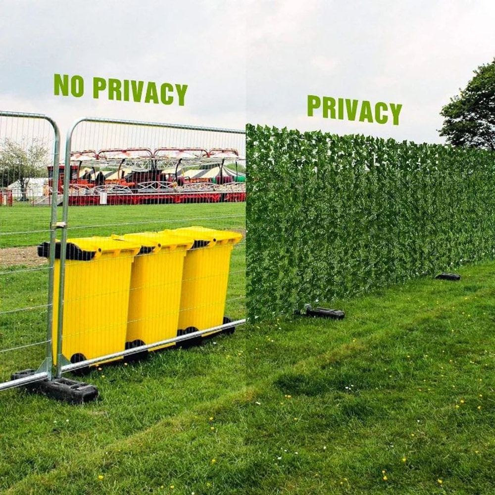 Artificial Ivy Privacy Fence Panel 6