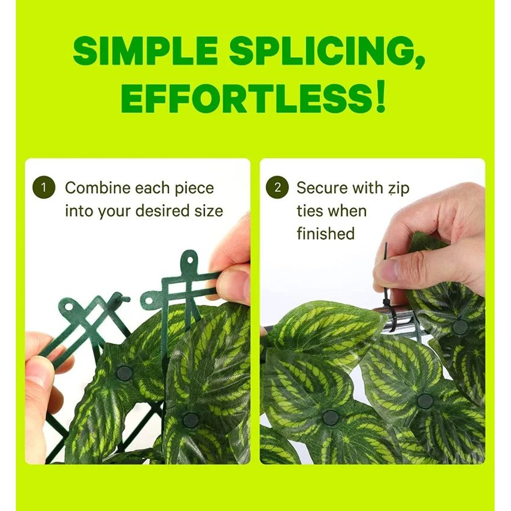 Artificial Ivy Privacy Fence Panel 8