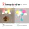Kids Balloon Sputnik Wooden Chandelier Light 4