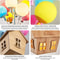 Kids Balloon Sputnik Wooden Chandelier Light 6