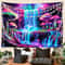 Psychedelic Forest Waterfall Tapestry Wall Decor 3
