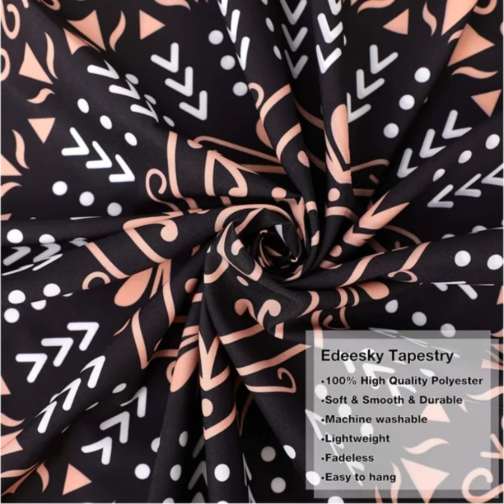 Psychedelic Forest Waterfall Tapestry Wall Decor 7