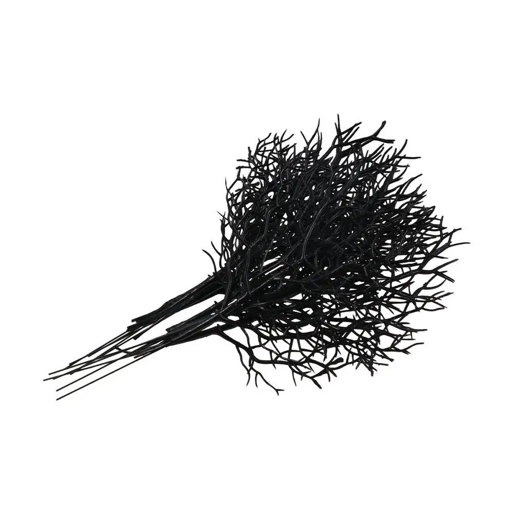 Black Halloween Artificial Dead Branch Decor Set 4