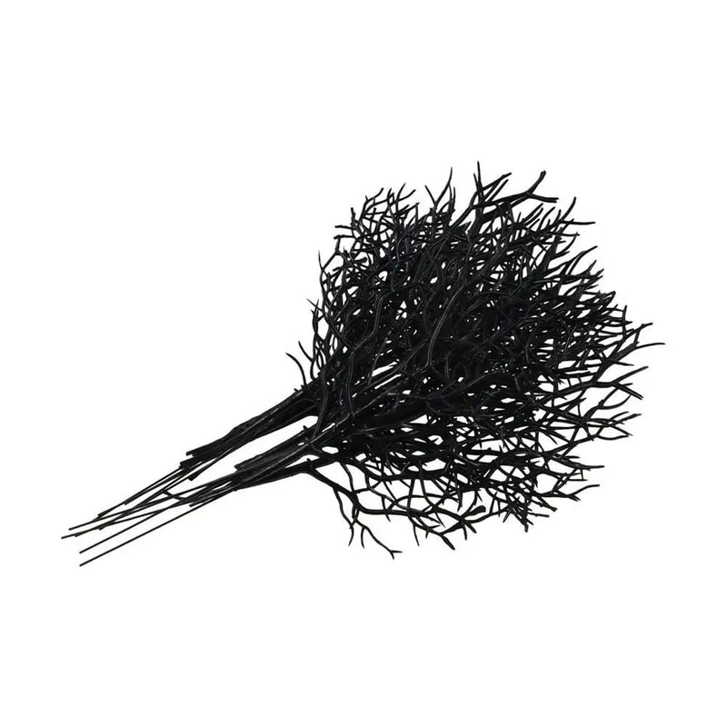 Black Halloween Artificial Dead Branch Decor Set 4