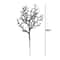 Black Halloween Artificial Dead Branch Decor Set 6