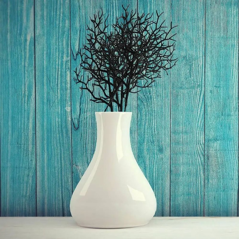 Black Halloween Artificial Dead Branch Decor Set 7