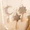 Wooden Ramadan Moon Hanging Ornament Eid Mubarak Decor 1