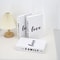 Modern Decorative Fake Books Set White Display Props 2