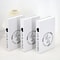 Modern Decorative Fake Books Set White Display Props 4