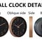 Minimalist 3D Silent Quartz Wall Clock 8