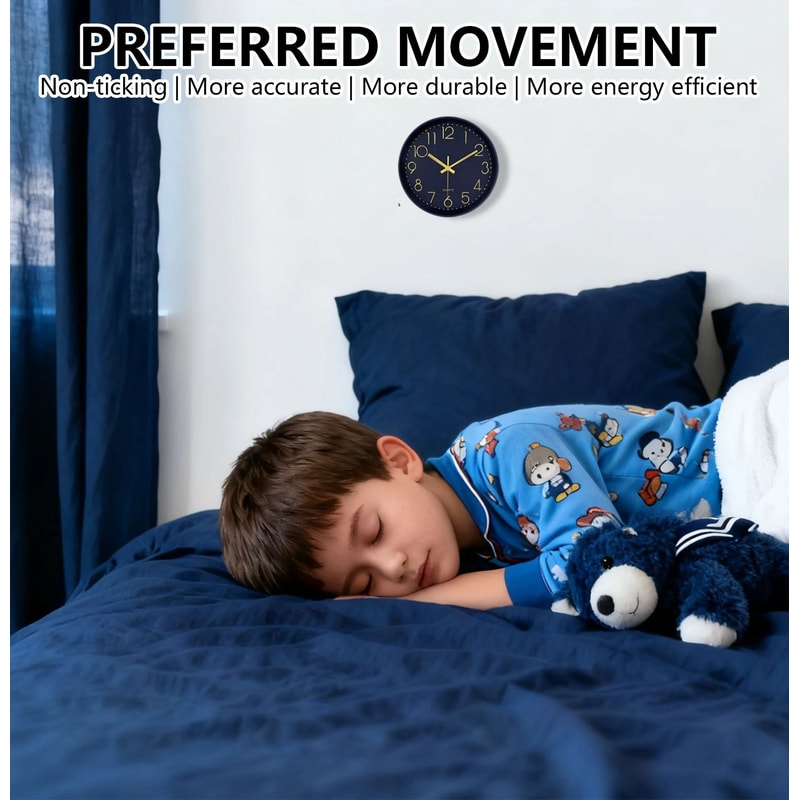 Minimalist 3D Silent Quartz Wall Clock 9