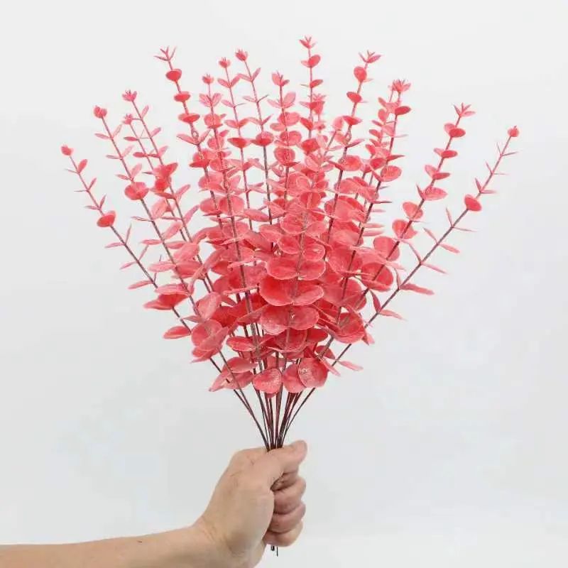 Artificial Eucalyptus Leaves Bulk Decor Set 13