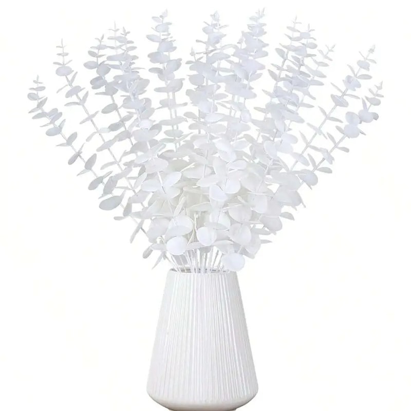 Artificial Eucalyptus Leaves Bulk Decor Set 14