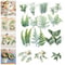 Artificial Green Leaf Garland Decor Set 0